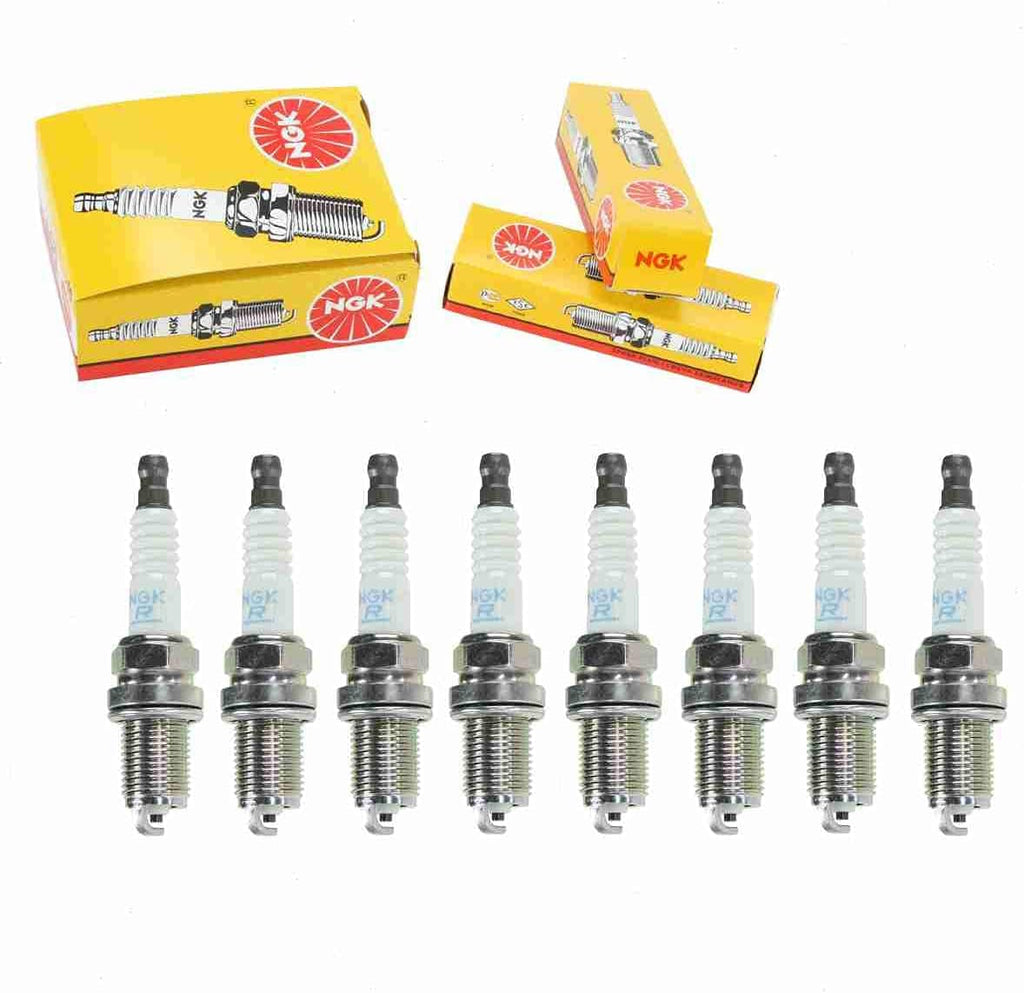 8 Pc NGK Standard Spark Plugs Compatible with Land Rover Discovery 4.0L 4.6L V8 1999-2004