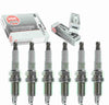 6 Pc NGK V-Power Spark Plugs Compatible with Jeep Cherokee 4.0L L6 1999-2001