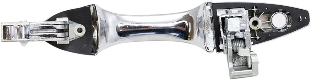 Exterior outside Door Handle Chrome LH Left Driver Side Compatible with 07-12 Acura MDX