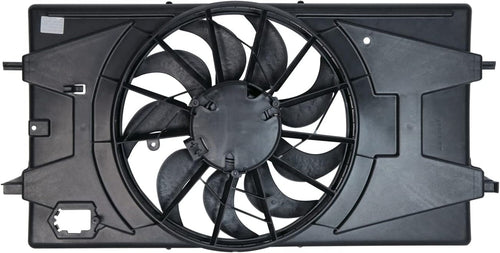621100 Cooling Fan Assembly Compatible with 2005-2010 Chevrolet Cobalt, Black