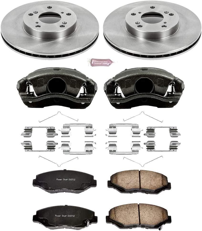 KCOE1043 Autospecialty 1-Click OE Replacement Brake Kit with Calipers