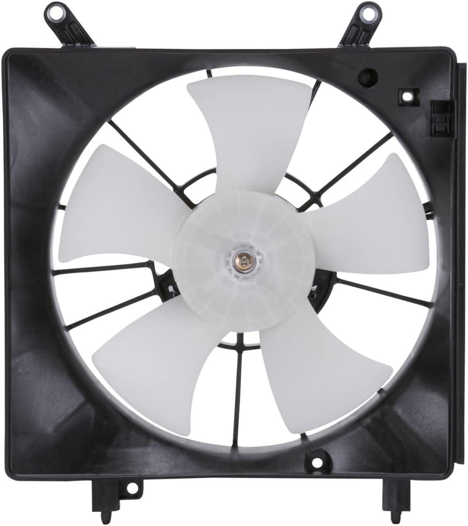 600600 Cooling Fan Assembly Compatible with 2002-2006 Acura RSX , Black