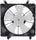 600600 Cooling Fan Assembly Compatible with 2002-2006 Acura RSX , Black