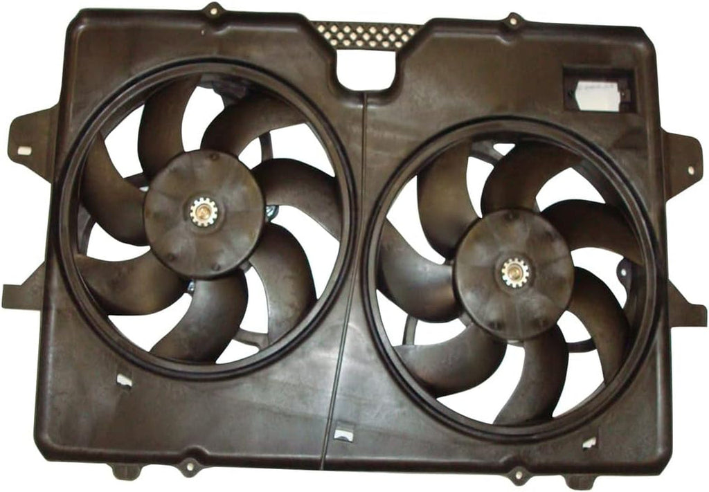 622410 Cooling Fan Assembly Compatible with 2008-2012 Ford Escape, Black