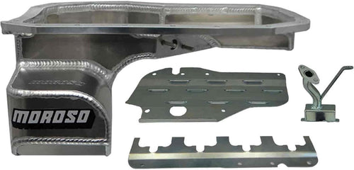 20967 Aluminum Wet Sump Oil Pan, Mitsubishi EVO 7, 8, 9, Road Race Baffled