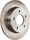 Silver 18A1803A Rear Disc Brake Rotor