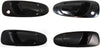 Exterior Door Handle Set Compatible with 1992-1995 Honda Civic Front and Rear, Driver and Passenger Side