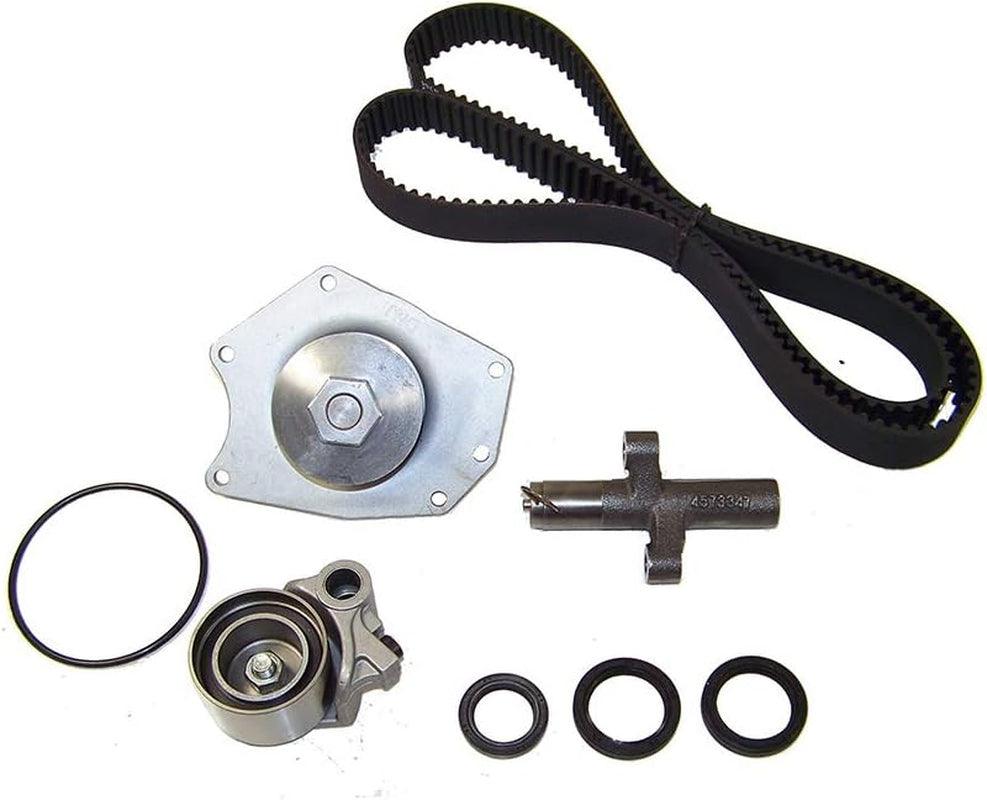 DNJ TBK143WP Timing Belt Kit with Water Pump/For 1998-2004 / Chrysler, Dodge, Plymouth / 300M, Concorde, Intrepid, LHS, Prowler / 3.2L, 3.5L / SOHC / V6 / 24V / EGW/VIN G, VIN K, VIN M
