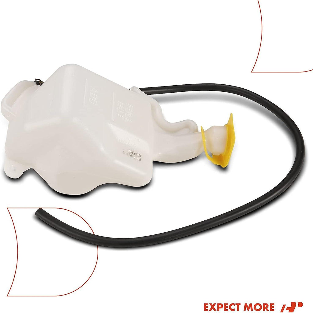 A-Premium Engine Coolant Overflow Recovery Reservoir Tank [W/ Cap & Tubing] Compatible with Chrysler PT Cruiser 2005-2008 [4Cyl 2.4L Convertible], 2001-2010 [4Cyl 2.4L Wagon]