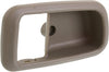 Door Handle Trim Set Compatible with 2000-2006 Toyota Tundra Beige Front, Driver and Passenger Side