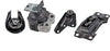 DNJ MMK1045 Complete Engine Motor & Transmission Mount Kit for 2004-2009 / Mazda / 3/2.0L, 2.3L