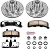 Power Stop K1985-36 Front Z36 Truck & Tow Brake Kit, Carbon Fiber Ceramic Brake Pads and Drilled/Slotted Brake Rotors