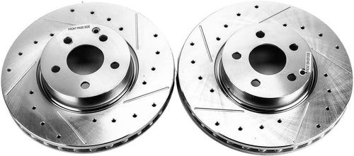 EBR1637XPR Drilled and Slotted Front Brake Rotor Pair