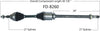 FD-8260 CV Axle