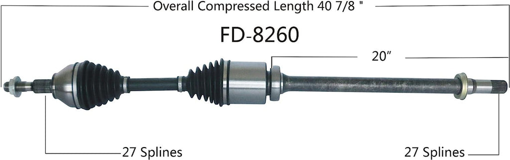 FD-8260 CV Axle