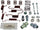Professional 18K1771 Rear Parking Brake Hardware Kit
