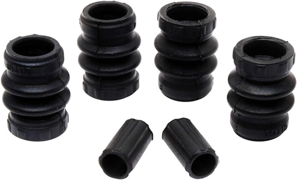 Professional 18K1382 Front Disc Brake Caliper Rubber Bushing Kit with Seals