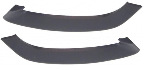 For Kia Soul Bumper Trim 2010 2011 Driver and Passenger Side Pair/Set | Front | Molding | Primed | KI1046102 + KI1047102 | 865632K050 + 865642K050