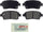 BOSCH BE990 Blue Ceramic Disc Brake Pad Set - Compatible with Select Scion Iq, Xa, Xb; Toyota Echo, MR2 Spyder, Prius; FRONT