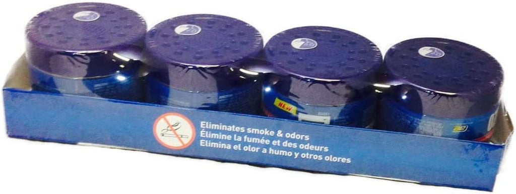Ozium Smoke & Odors Eliminator Gel. Home, Office and Car Air Freshener 4.5Oz (127G), Original Scent (Pack of 4)
