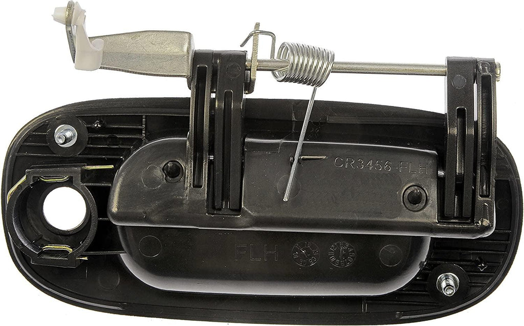 Dorman 80177 Front Driver Side Exterior Door Handle Compatible with Select Dodge Models, Textured Black