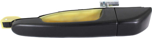 Rear, Driver Side Exterior Door Handle Compatible with 2006-2012 Kia Sedona, Fits 2007-2008 Hyundai Entourage