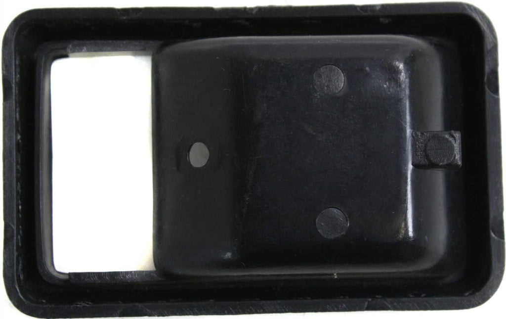 Door Handle Trim Set of 2 Compatible with 1984-1989 Toyota Pickup, 1984-1989 Toyota 4Runner, 1984-1989 Toyota Van Front or Rear, Driver and Passenger Side Sedan Black