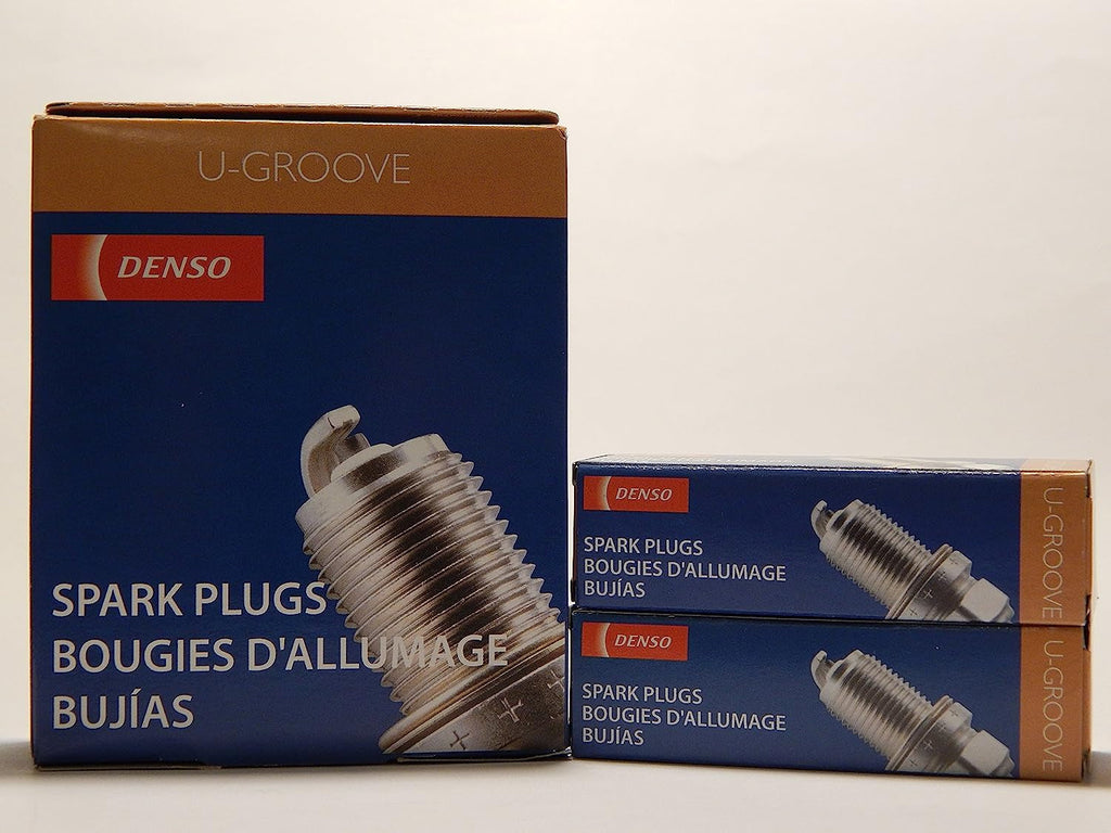 6 PCSNEW -- DENSO #6076 -- U-GROOVE - Standard Spark Plugs -- K16HPR-U11