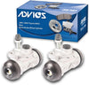 2 Pc ADVICS Rear Drum Brake Wheel Cylinders Compatible with Toyota RAV4 2001-2003