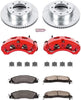 KC5411-36 Z36 Truck & Tow Front Caliper Kit-Drilled/Slotted Brake Rotors, Carbon-Fiber Ceramic Brake Pads, Calipers