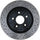 Gold 18A2807 Black Hat Rear Disc Brake Rotor