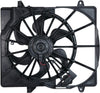 621690 Cooling Fan Assembly Compatible with 2007-2011 Dodge Nitro , Black