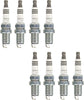 NGK Set of 8 Ruthenium HX Spark Plugs for Dodge Jaguar Mercedes Land Rover V8