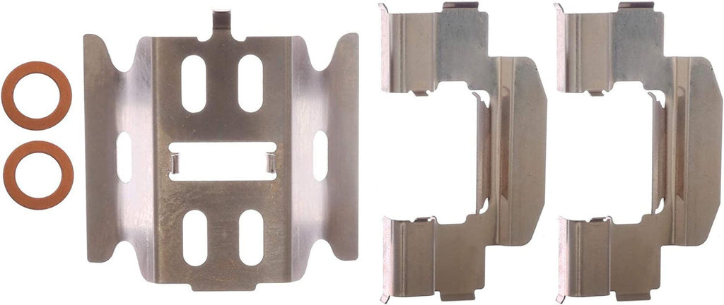 Gold 18FR1487 Rear Disc Brake Caliper Assembly (Friction Ready Non-Coated), Remanufactured