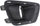 Front, Passenger Side Fog Light Trim Compatible with 2015-2021 Chevrolet Colorado Textured Black