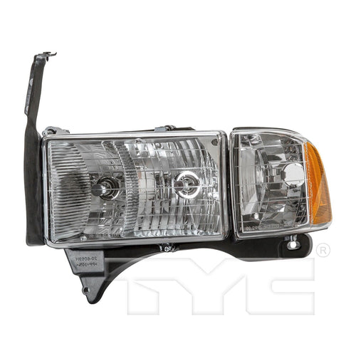 TYC Headlight Assembly for Dodge 20-6070-00