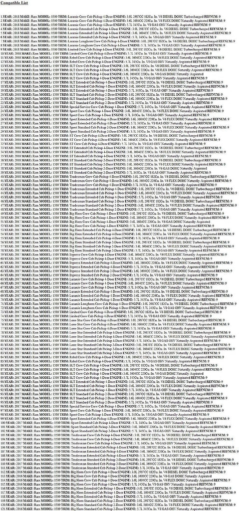 6814 6583AA, Axle Shaft Seal