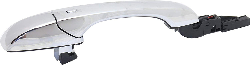 Exterior Door Handle Compatible with 2011-2021 Jeep Grand Cherokee, Fits 2011-2022 Dodge Durango Front, Passenger Side CH1311169