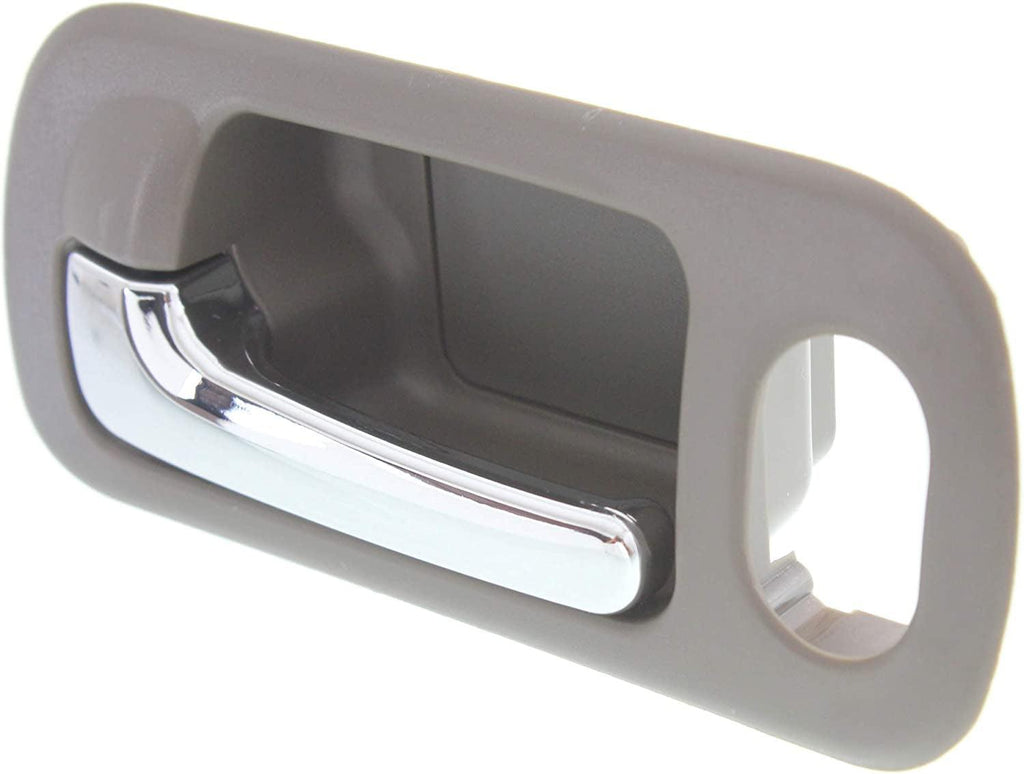 Front, Driver and Passenger Side Exterior Door Handle Set of 4 Compatible with 2001-2005 Honda Civic