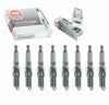 8 Pc NGK V-Power Spark Plugs Compatible with Ford Ranger 2.3L 2.5L L4 1989-2001