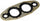 Engine Oil Cooler Gasket for Express 2500, Express 3500+More 66218