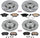 KOE7838 Autospecialty Front and Rear Replacement Brake Kit-Oe Brake Rotors & Ceramic Brake Pads
