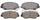 ADVICS AD0958 Disc Brake Pad Set