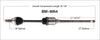 BM-8054 CV Axle
