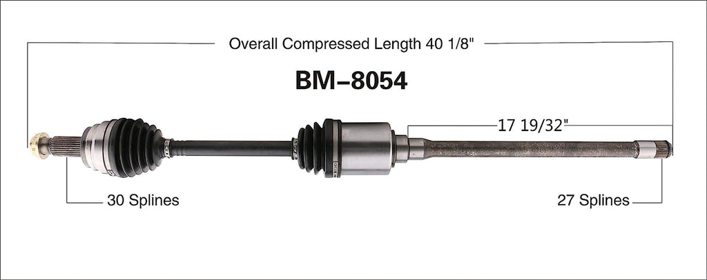 BM-8054 CV Axle