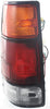 for Isuzu Pickup Tail Light Assembly 1988 89 90 91 92 93 94 1995 Passenger Side | W/Black Trim IZ2801103 | 8971210720