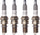 Autolite Xtreme Sport Iridium Automotive Replacement Spark Plugs, XS4163 (4 Pack)