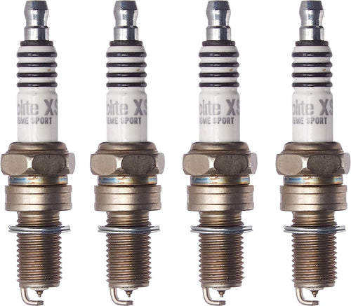 Autolite Xtreme Sport Iridium Automotive Replacement Spark Plugs, XS4163 (4 Pack)