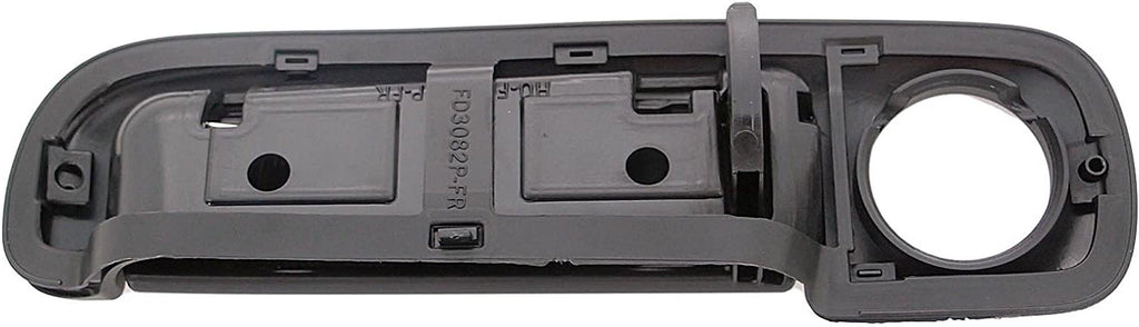 Dorman 80440 Front Passenger Side Exterior Door Handle Compatible with Select Ford/Mercury Models, Smooth Black