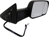 Dorman 955-1677 Passenger Side Power Door Mirror - Folding for Select Dodge / Ram Models